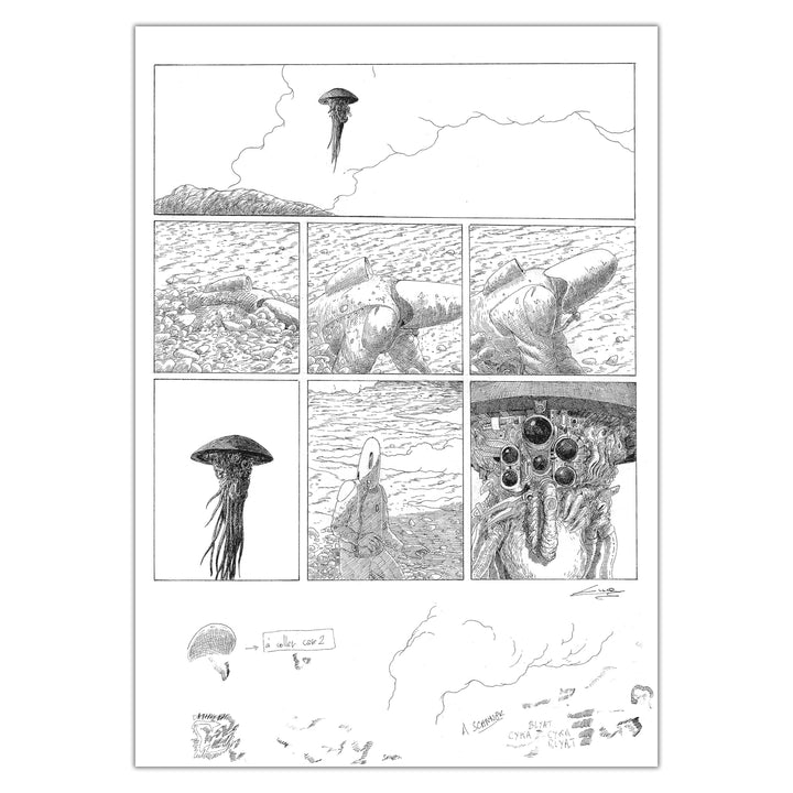 Elie Huault - Cometa - Original page 50