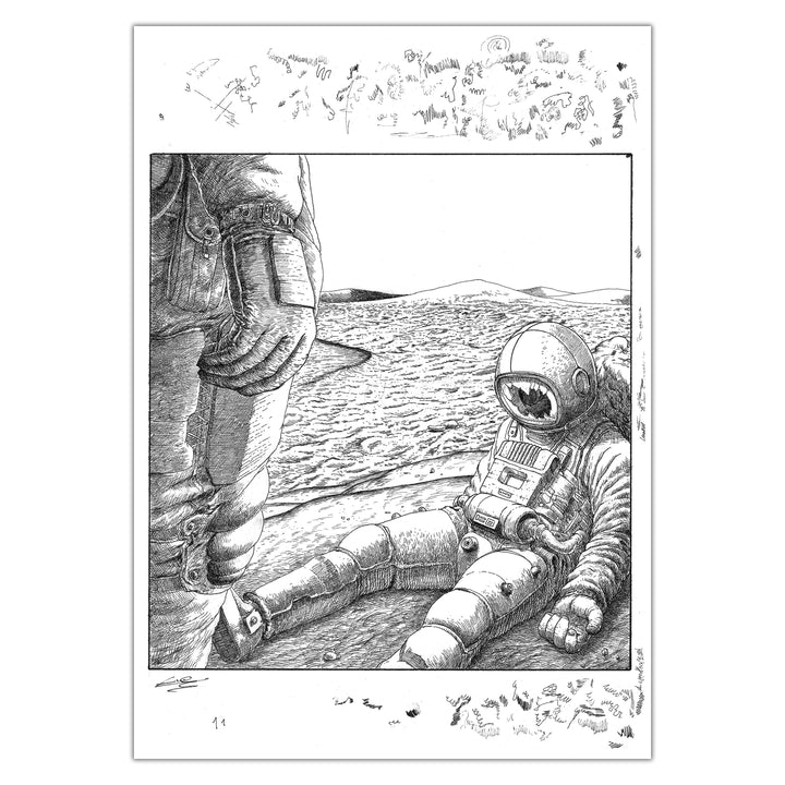Elie Huault - Cometa - Original page 35