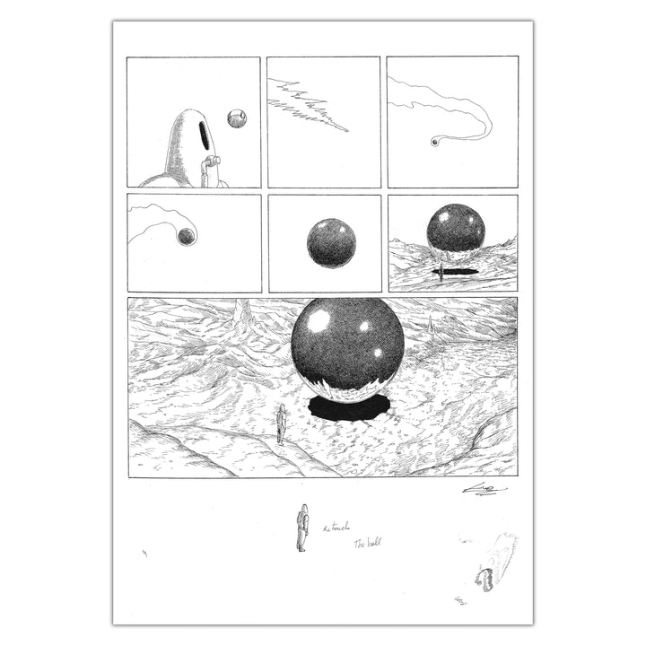 Elie Huault - Cometa - Original page 42