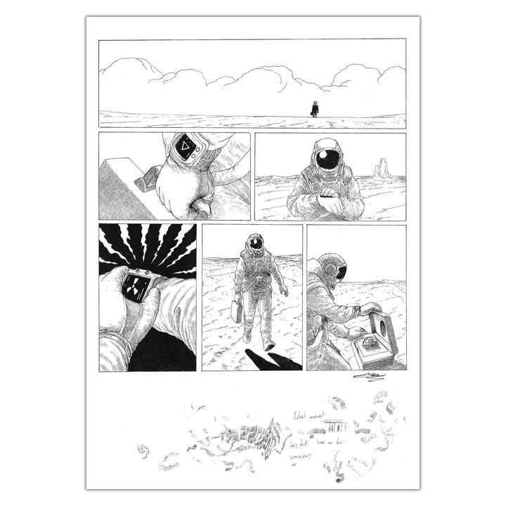 Elie Huault - Cometa - Original page xxx