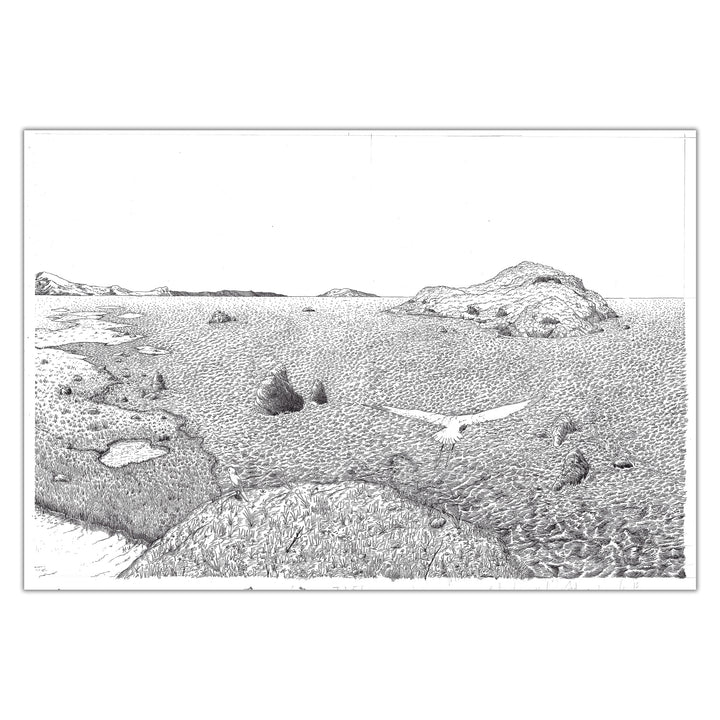 Elie Huault - Iles - Couverture originale Reliefs n°16