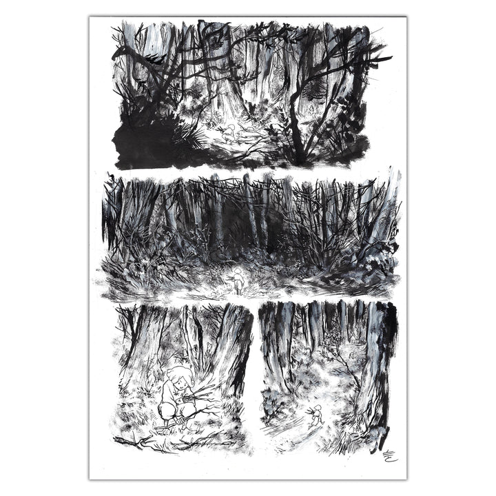 Edouard Cour - Soli Deo Gloria - Planche originale 29