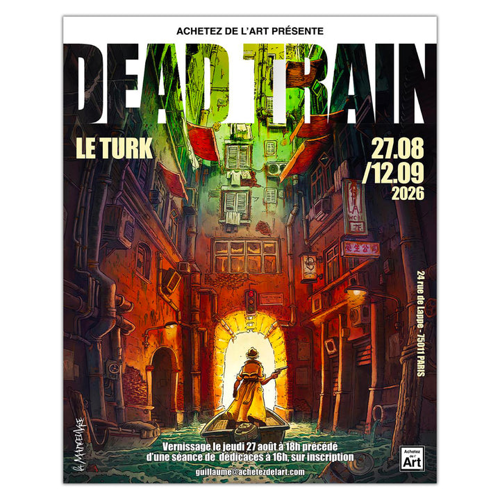 Le Turk - Dead Train - Planche originale page 19