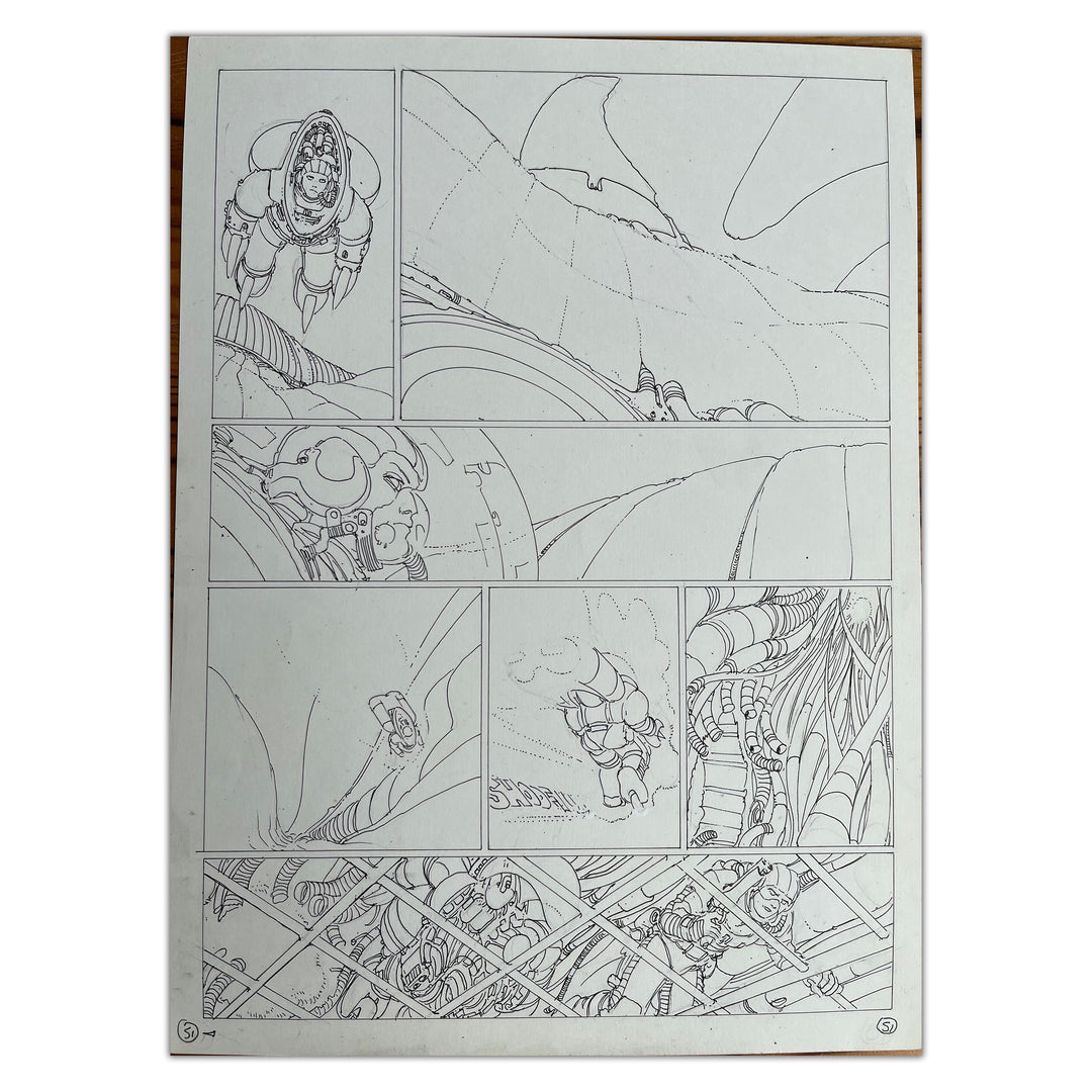 Juan Giménez - The Metabarons - Original page 53