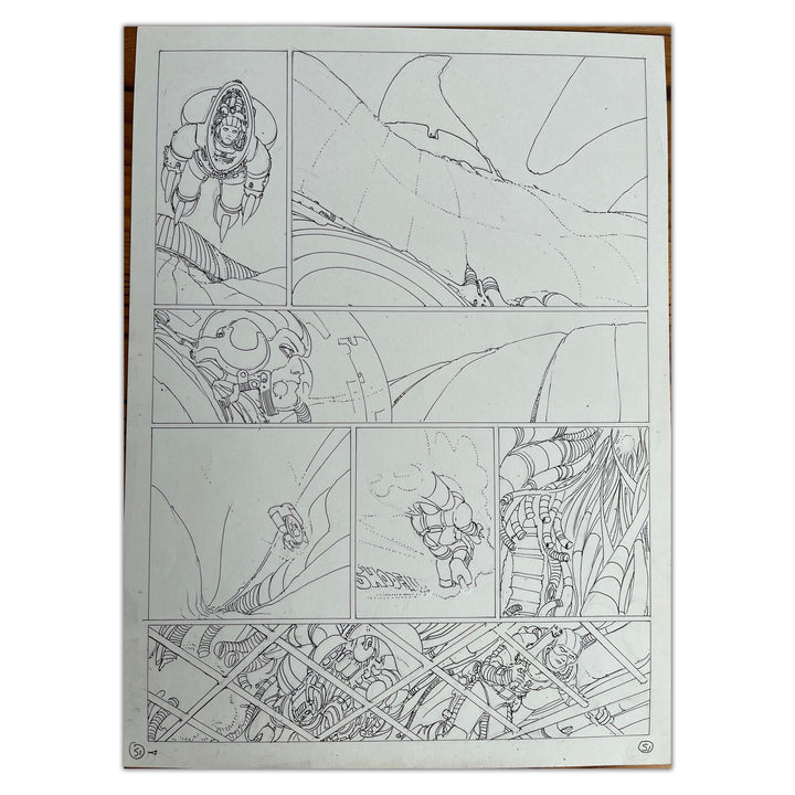 Juan Giménez - The Metabarons - Original page 53