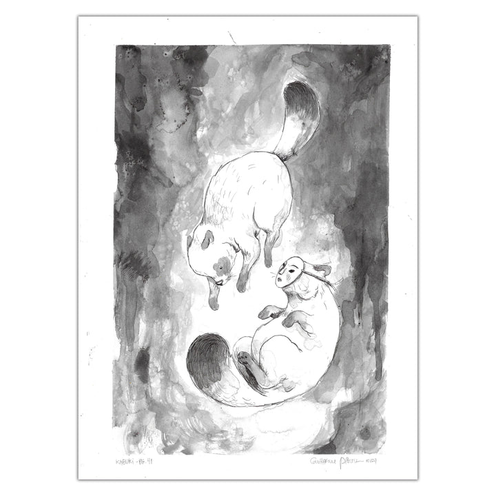 Guilherme Petreca - Kabuki - Planche originale 41