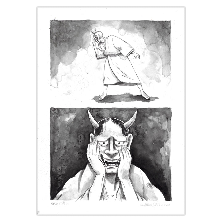 Guilherme Petreca - Kabuki - Planche originale 61