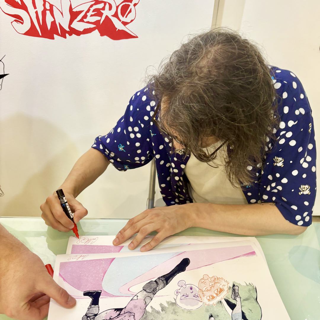 Guillaume Singelin - Shin Zero 2 - Signature du print