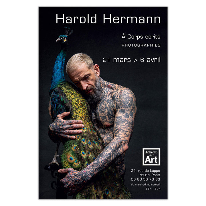 Harold Hermann - Human with Peacock