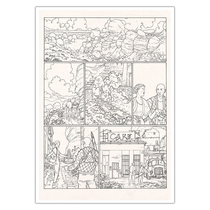Jared Muralt - Buglands - Planche originale 23