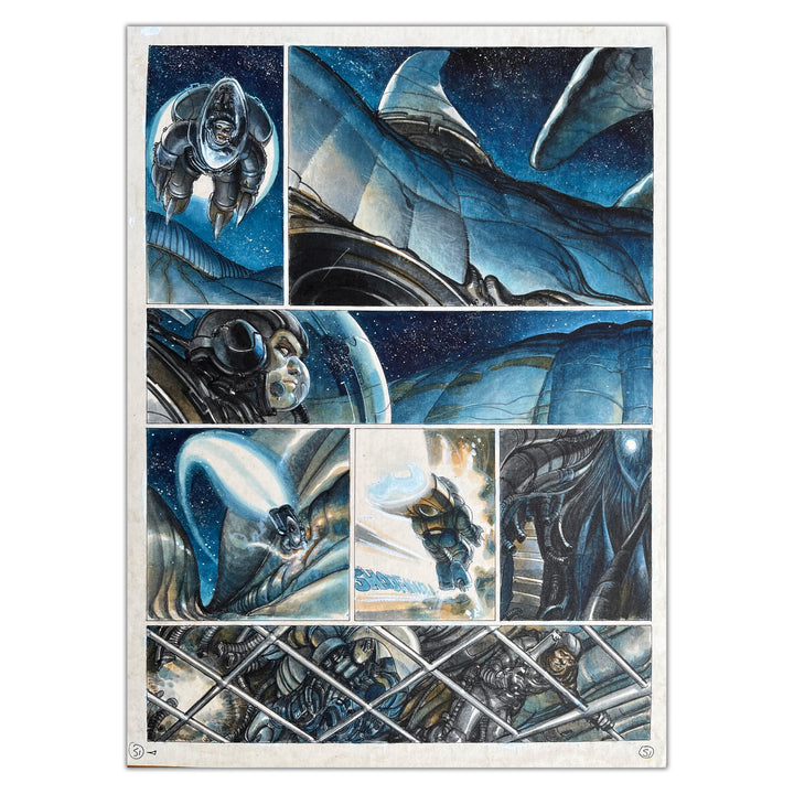 Juan Giménez - The Metabarons - Original page 53