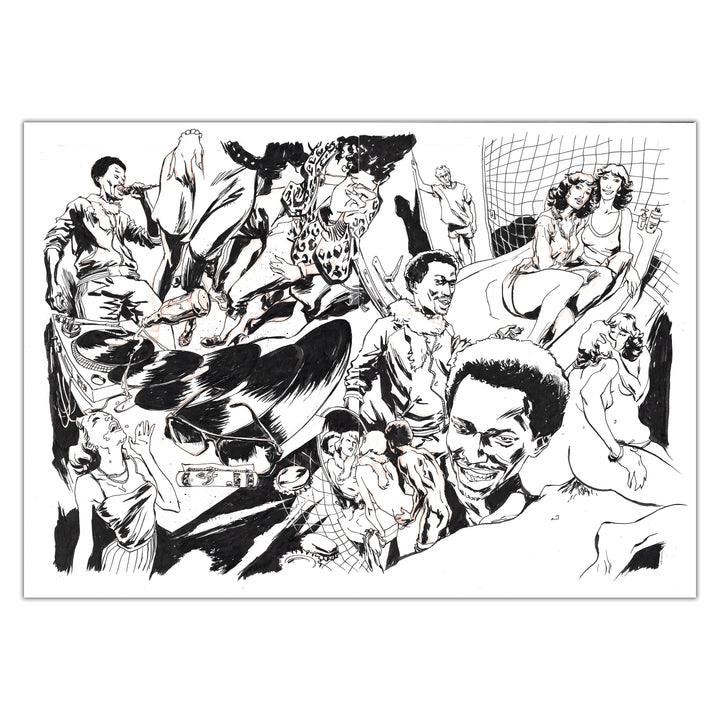 Ké Clero - Radio Club - Double original page 41/42