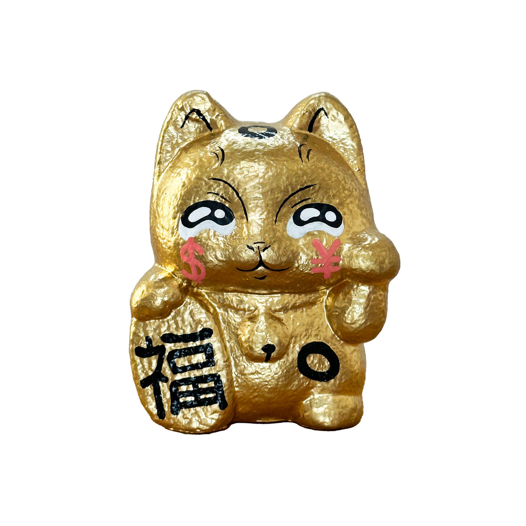 LALASAÏDKO - Sculpture Gold Lingot Baby Maneki Neko