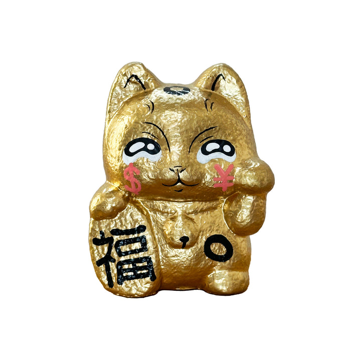 LALASAÏDKO - Sculpture Gold Lingot Baby Maneki Neko