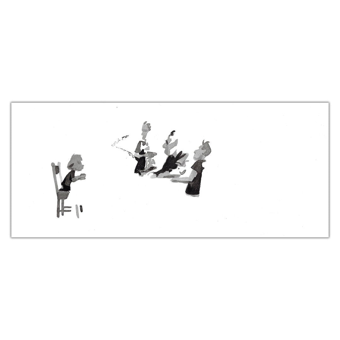 Louis Clichy - Le Corset - Dessin original sur papier (réf. 314)