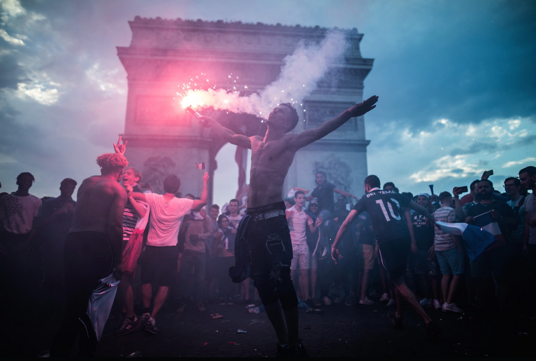 Sports Art - Le Monde est à Nous - Photographie originale d&