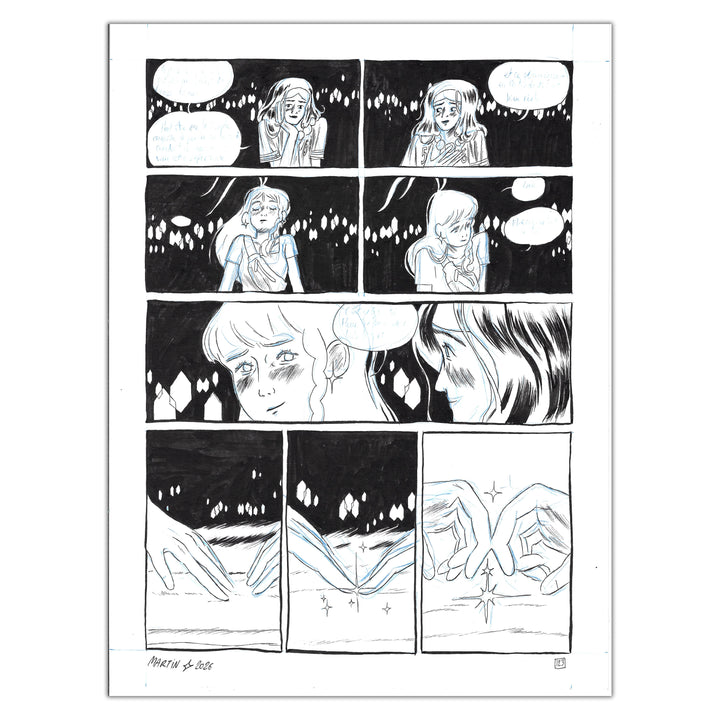 Martin Robic (Label 619) - Planche originale 127 Une Fête Sans Fin