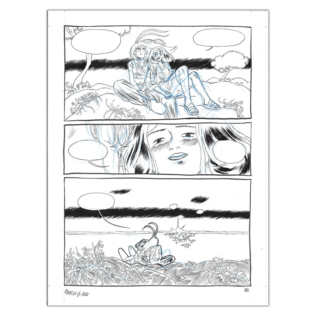 Martin Robic (Label 619) - Planche originale 165 Une Fête Sans Fin