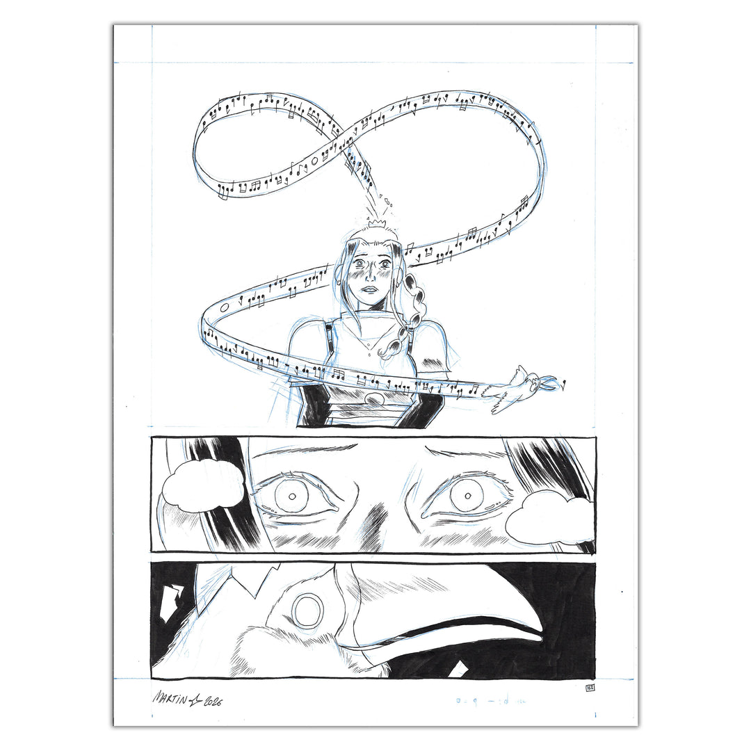 Martin Robic (Label 619) - Planche originale 168 Une Fête Sans Fin