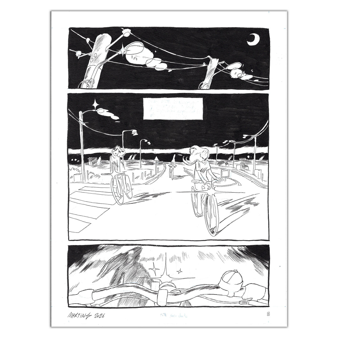 Martin Robic (Label 619) - Planche originale 3 Une Fête Sans Fin