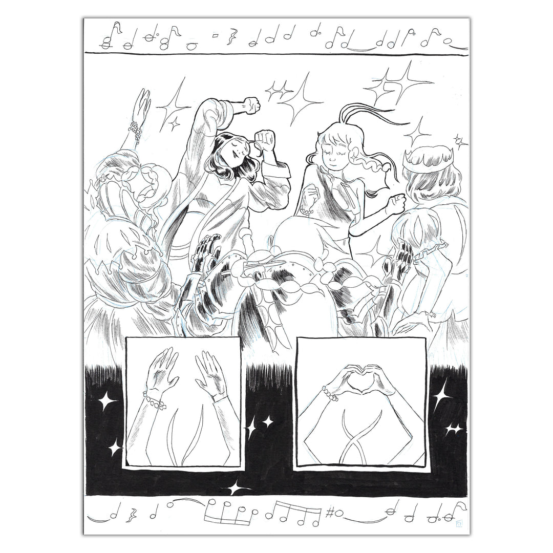 Martin Robic (Label 619) - Planche originale 33 Une Fête Sans Fin