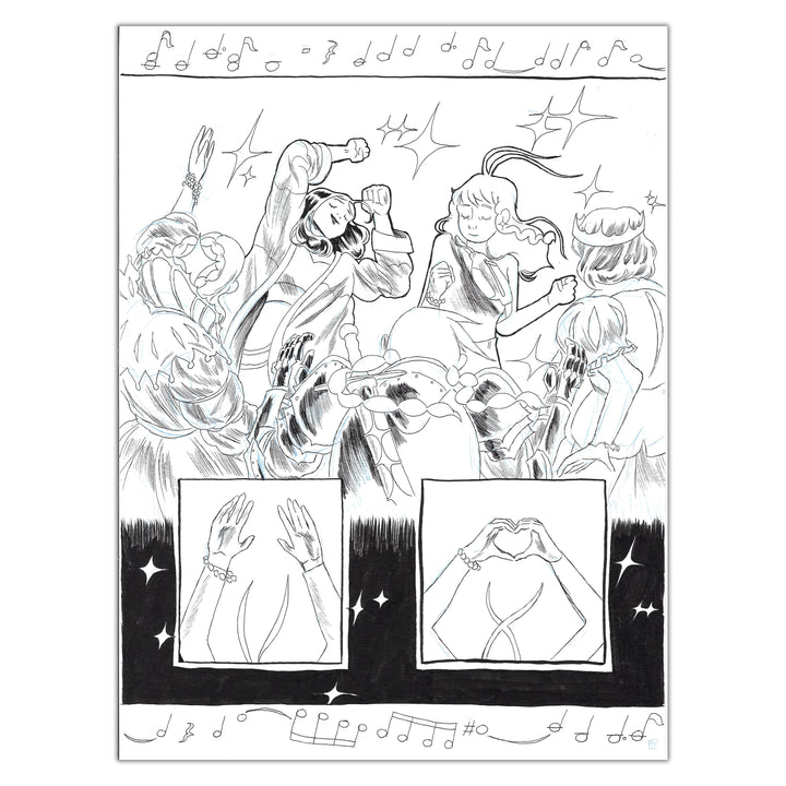 Martin Robic (Label 619) - Planche originale 33 Une Fête Sans Fin