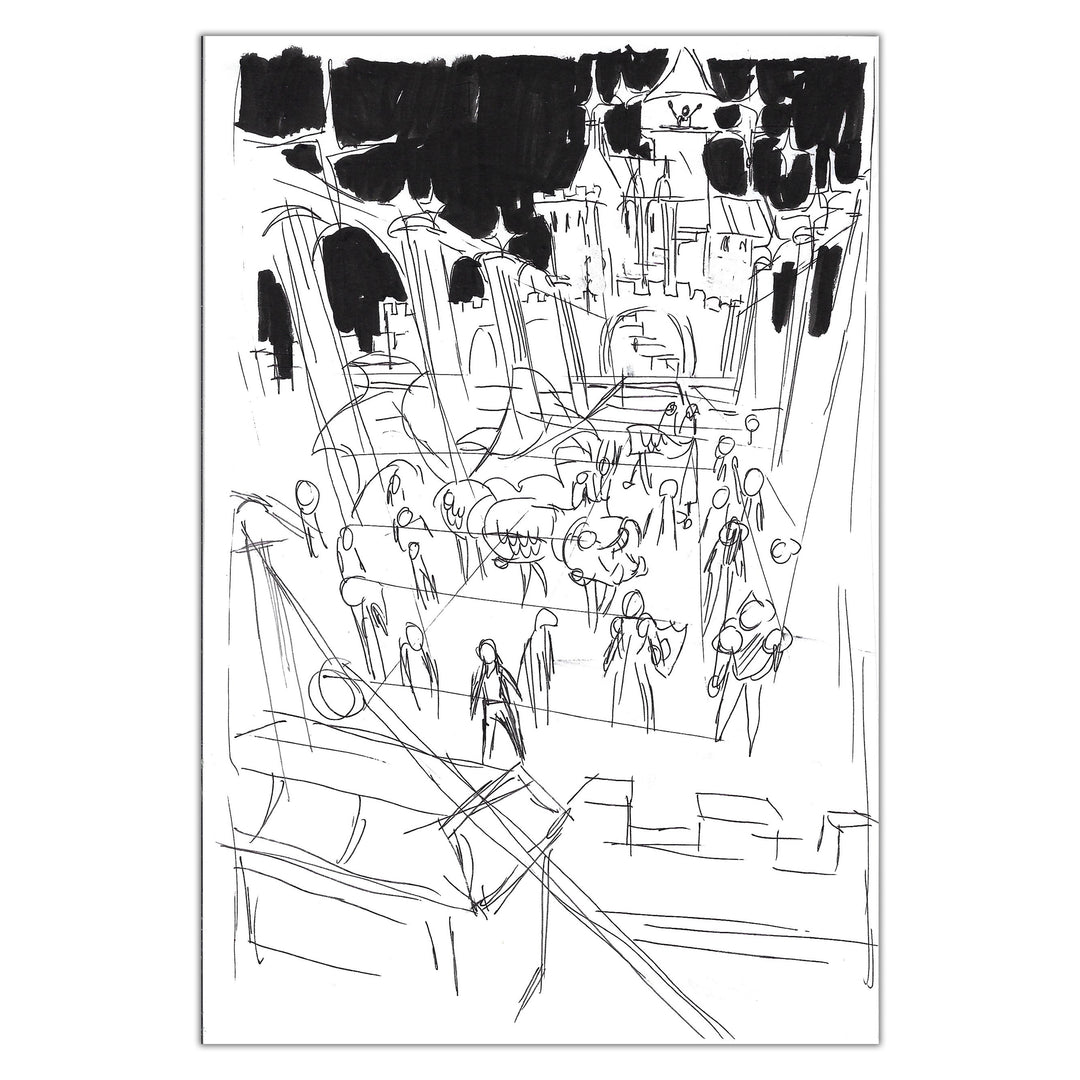 Martin Robic (Label 619) - Storyboard planche 28 Une Fête Sans Fin