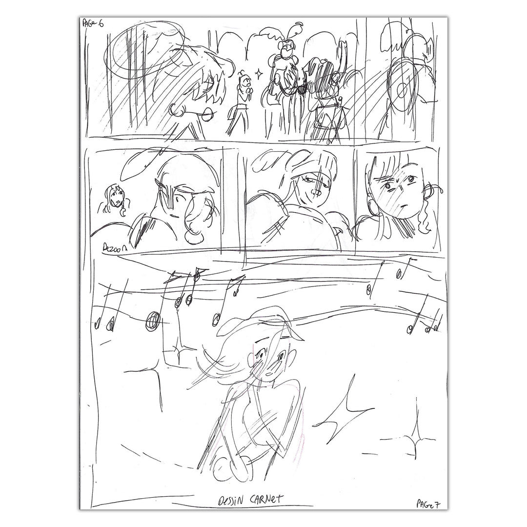 Martin Robic (Label 619) - Storyboard planche 30 Une Fête Sans Fin