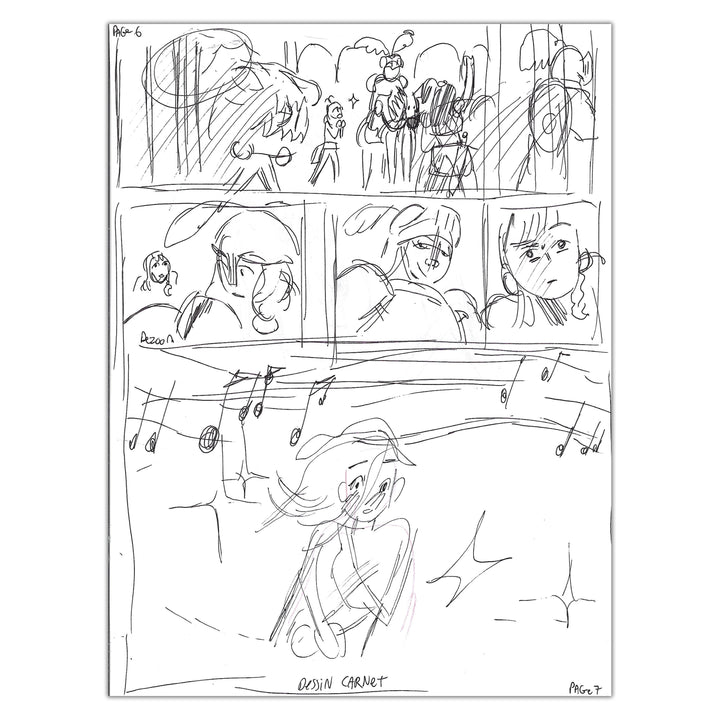 Martin Robic (Label 619) - Storyboard planche 30 Une Fête Sans Fin