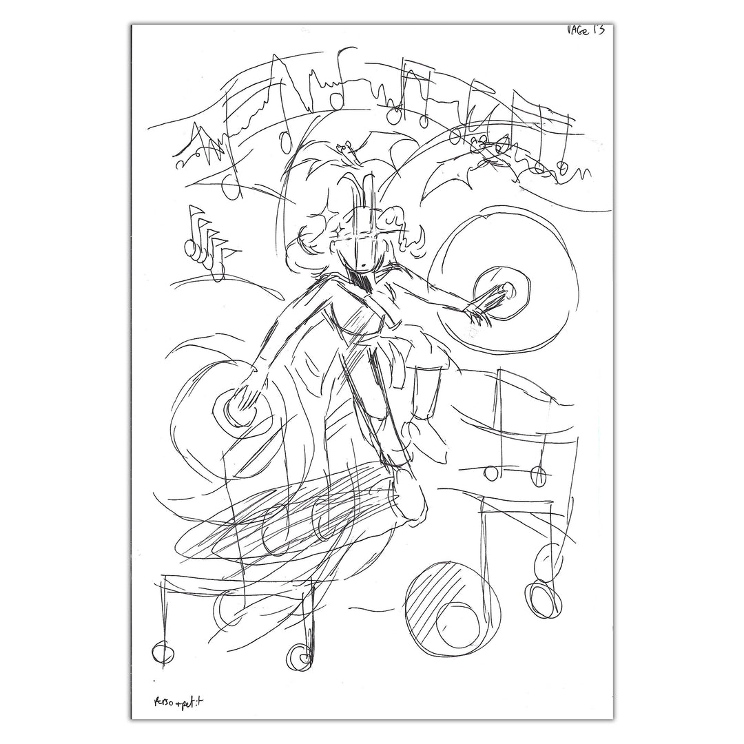 Martin Robic (Label 619) - Storyboard planche 38 Une Fête Sans Fin
