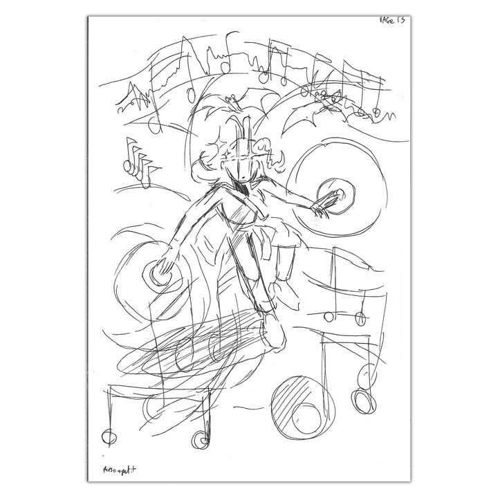 Martin Robic (Label 619) - Storyboard planche 38 Une Fête Sans Fin