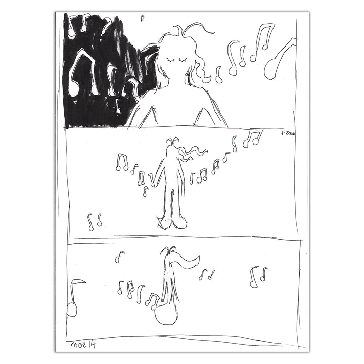 Martin Robic (Label 619) - Storyboard planche 39 Une Fête Sans Fin