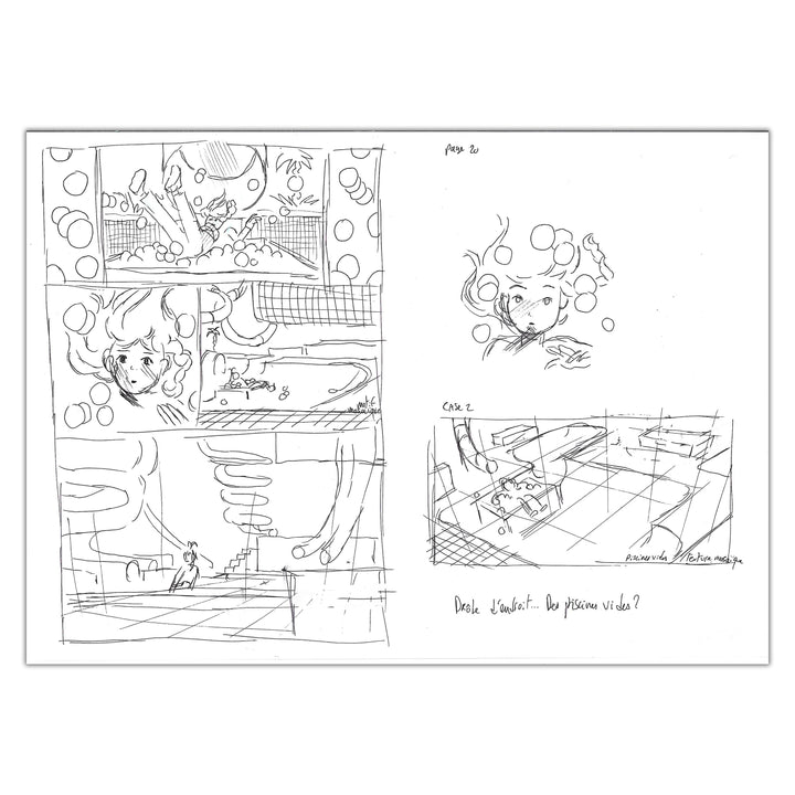 Martin Robic (Label 619) - Storyboard planche 46 Une Fête Sans Fin