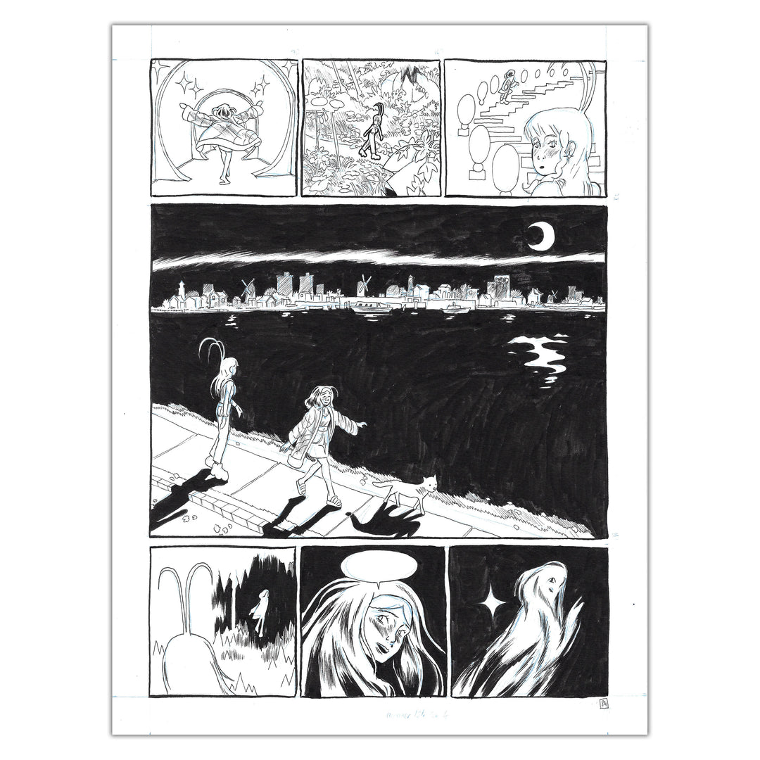 Martin Robic - Une Fête Sans Fin - Original page 174