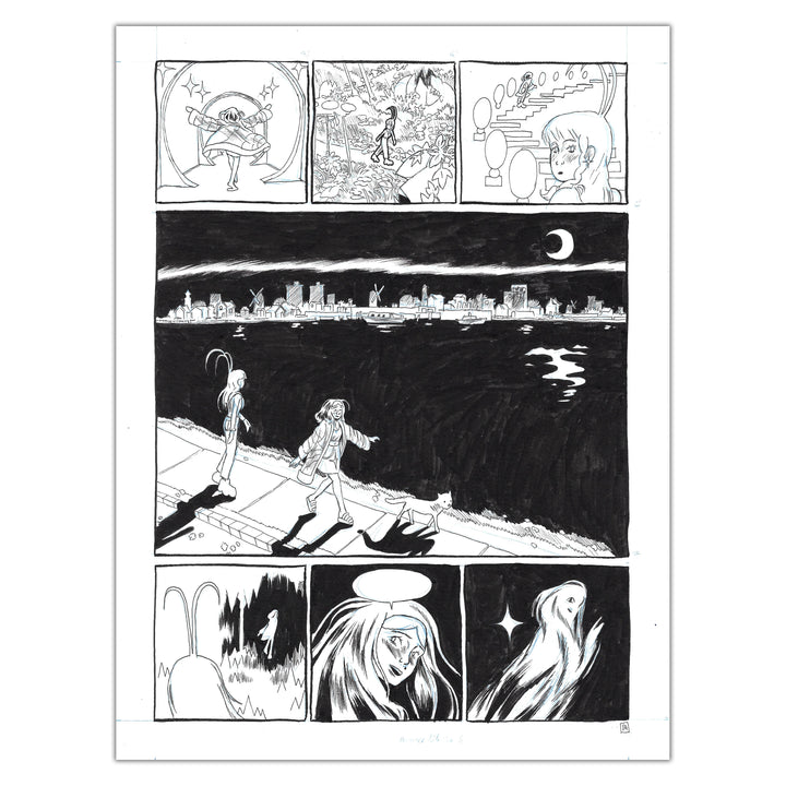 Martin Robic - Une Fête Sans Fin - Original page 174