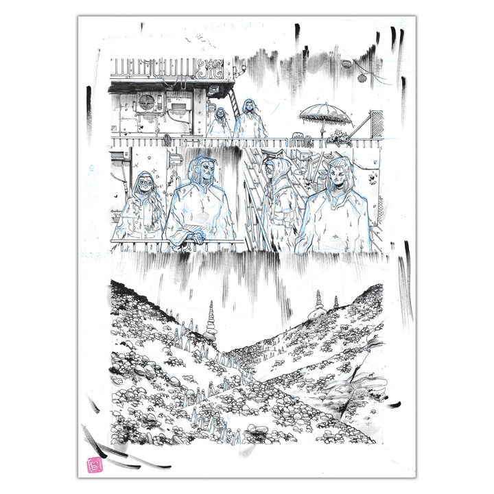 Mathieu Bablet - Silent Jenny  - Planche originale 112