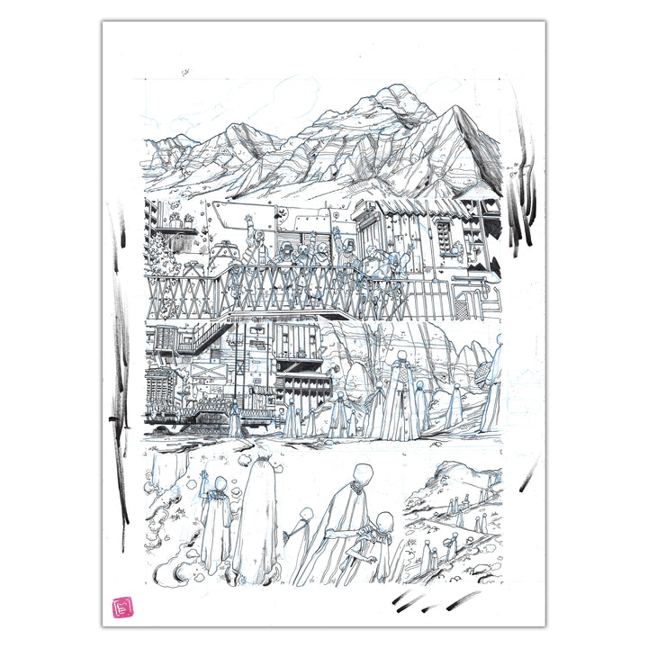 Mathieu Bablet - Silent Jenny  - Planche originale 128