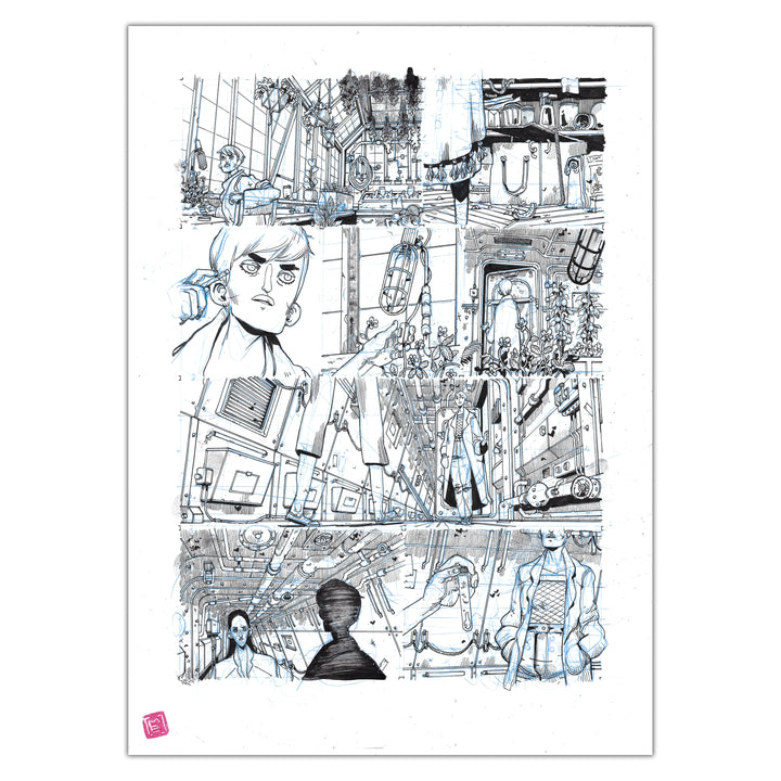 Mathieu Bablet - Silent Jenny  - Planche originale 16