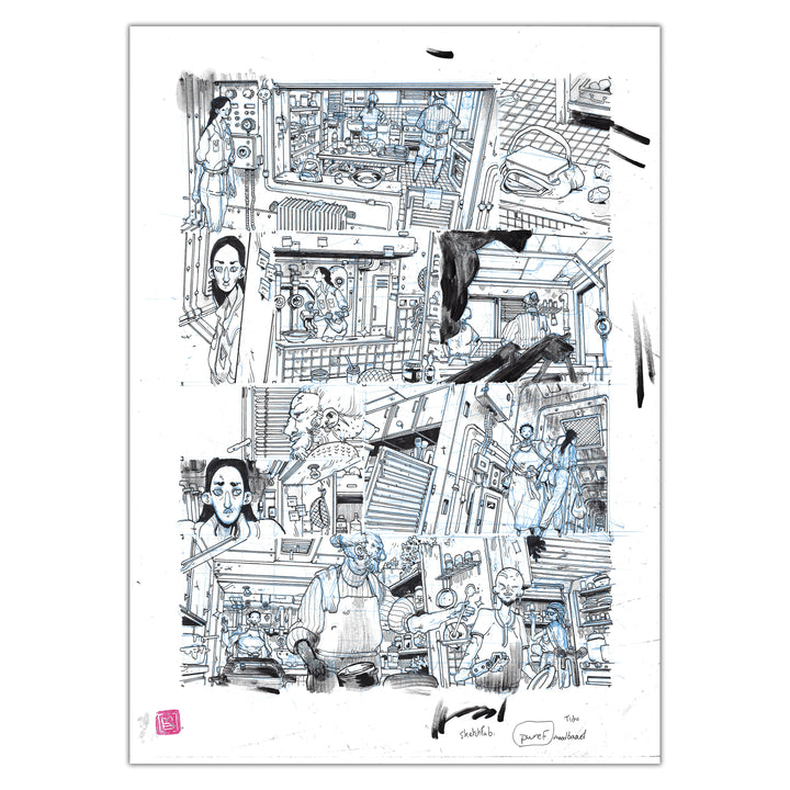 Mathieu Bablet - Silent Jenny  - Planche originale 19