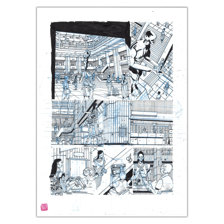 Mathieu Bablet - Silent Jenny  - Planche originale 33