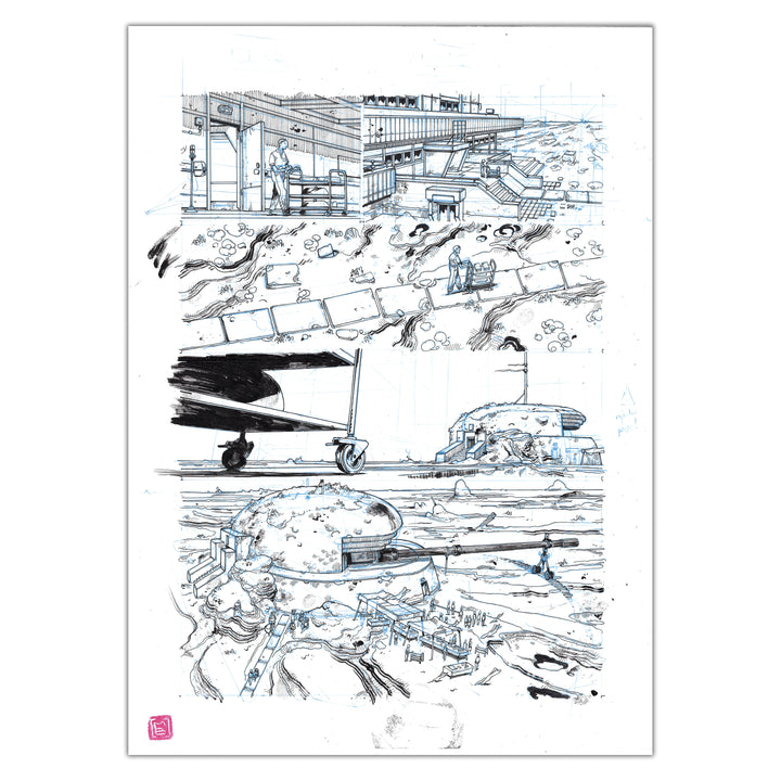 Mathieu Bablet - Silent Jenny  - Planche originale 40