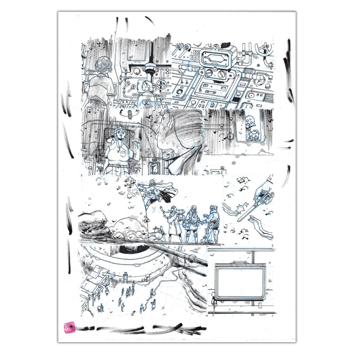 Mathieu Bablet - Silent Jenny  - Planche originale 44