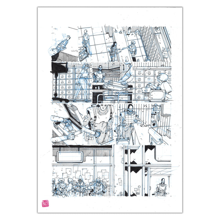 Mathieu Bablet - Silent Jenny  - Planche originale 46