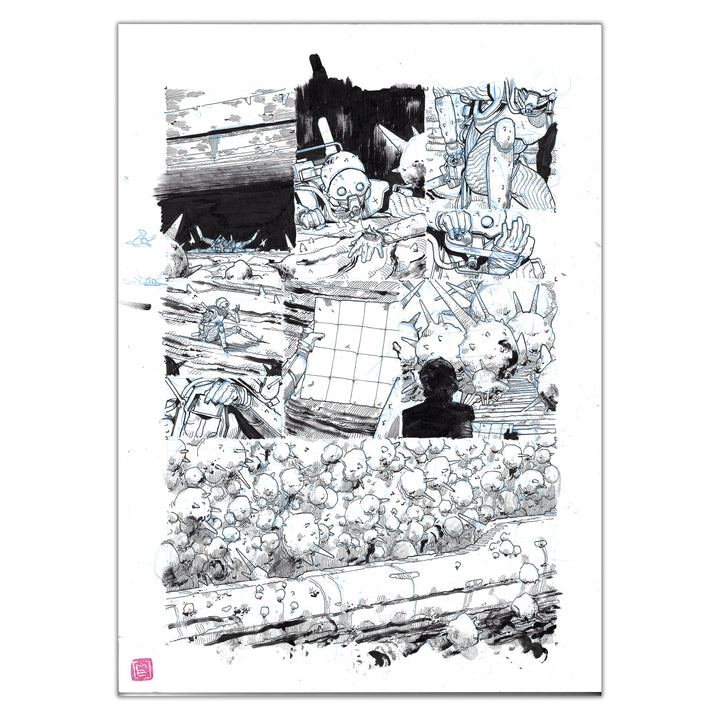 Mathieu Bablet - Silent Jenny  - Planche originale 6