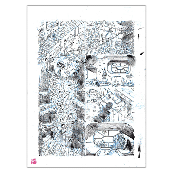 Mathieu Bablet - Silent Jenny  - Planche originale 67