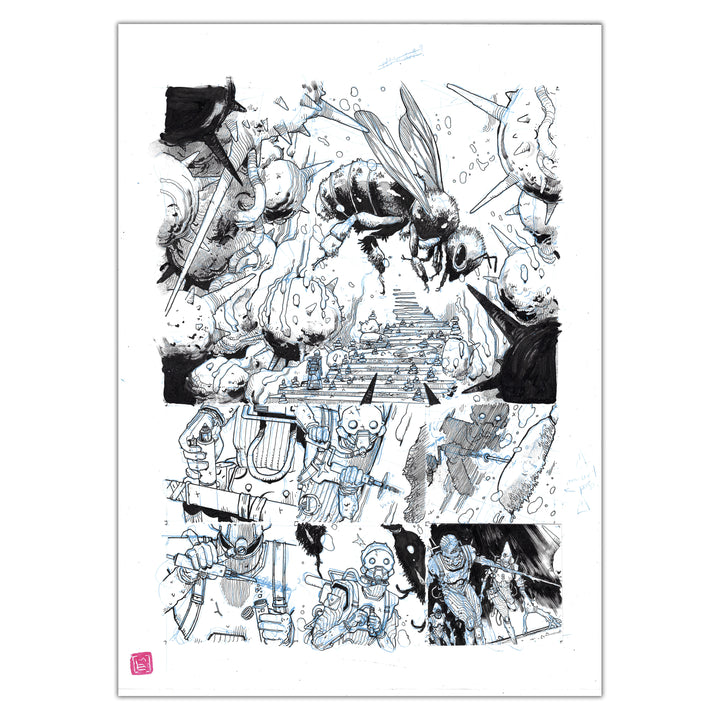 Mathieu Bablet - Silent Jenny  - Planche originale 7