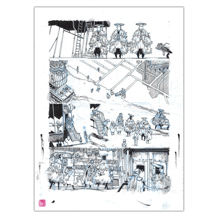 Mathieu Bablet - Silent Jenny  - Planche originale 81