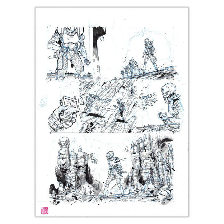 Mathieu Bablet - Silent Jenny  - Planche originale 9