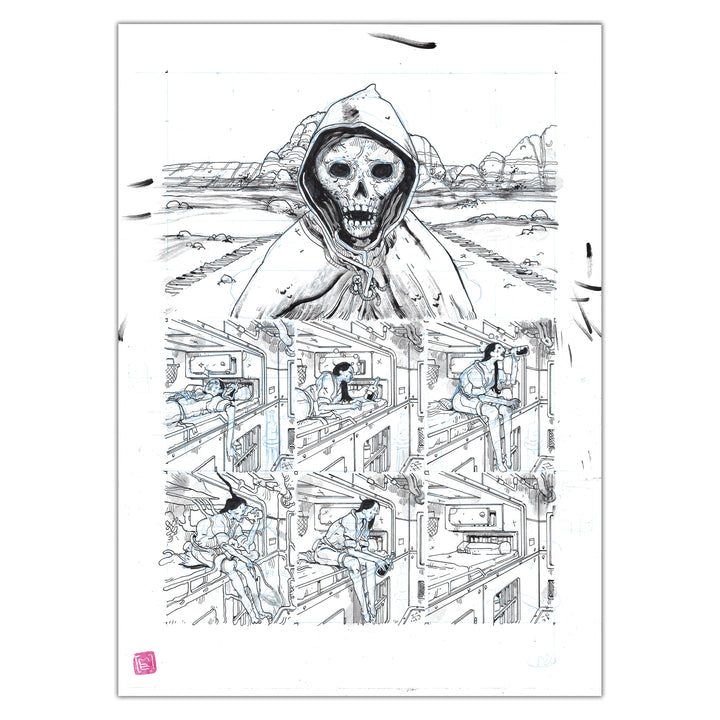 Mathieu Bablet - Silent Jenny  - Planche originale 95