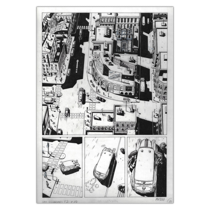 Mezzo - Les Désarmés volume 2 - Original page 17